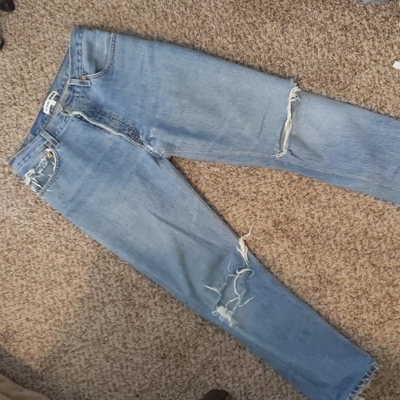 Re/done x Levi's high rise ankle crop 27 - Picture 1 of 16